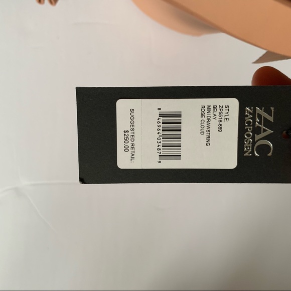 ❌SOLD❌Zac Posen Belay Mini Drawstring Leather Buck - Picture 10 of 16